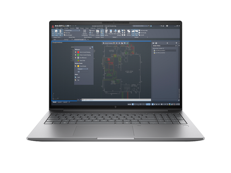 HP ZBook Power 16 inch G11 A Mobile Workstation PC (B11BVPT): AMD Ryzen™ 7 8845HS, RAM 32GB, SSD 512GB, NVIDIA® RTX™ A1000, 16" WUXGA, Windows 11 Pro.